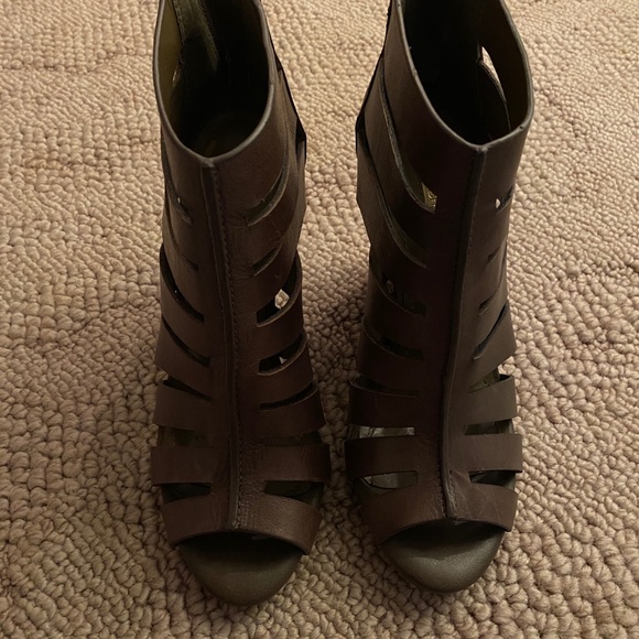 BCBG Brown wedge bootie - Picture 4 of 5